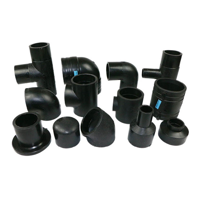 BOXI 40mm compression pe tee pipe fitting for farm irrigation system water supply pipe fittings butt fusion tee pe 100 sizes