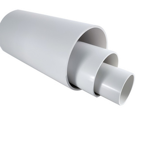 pvc plumbing pipe fittings half round pvc pipe 110mm pvc pipe