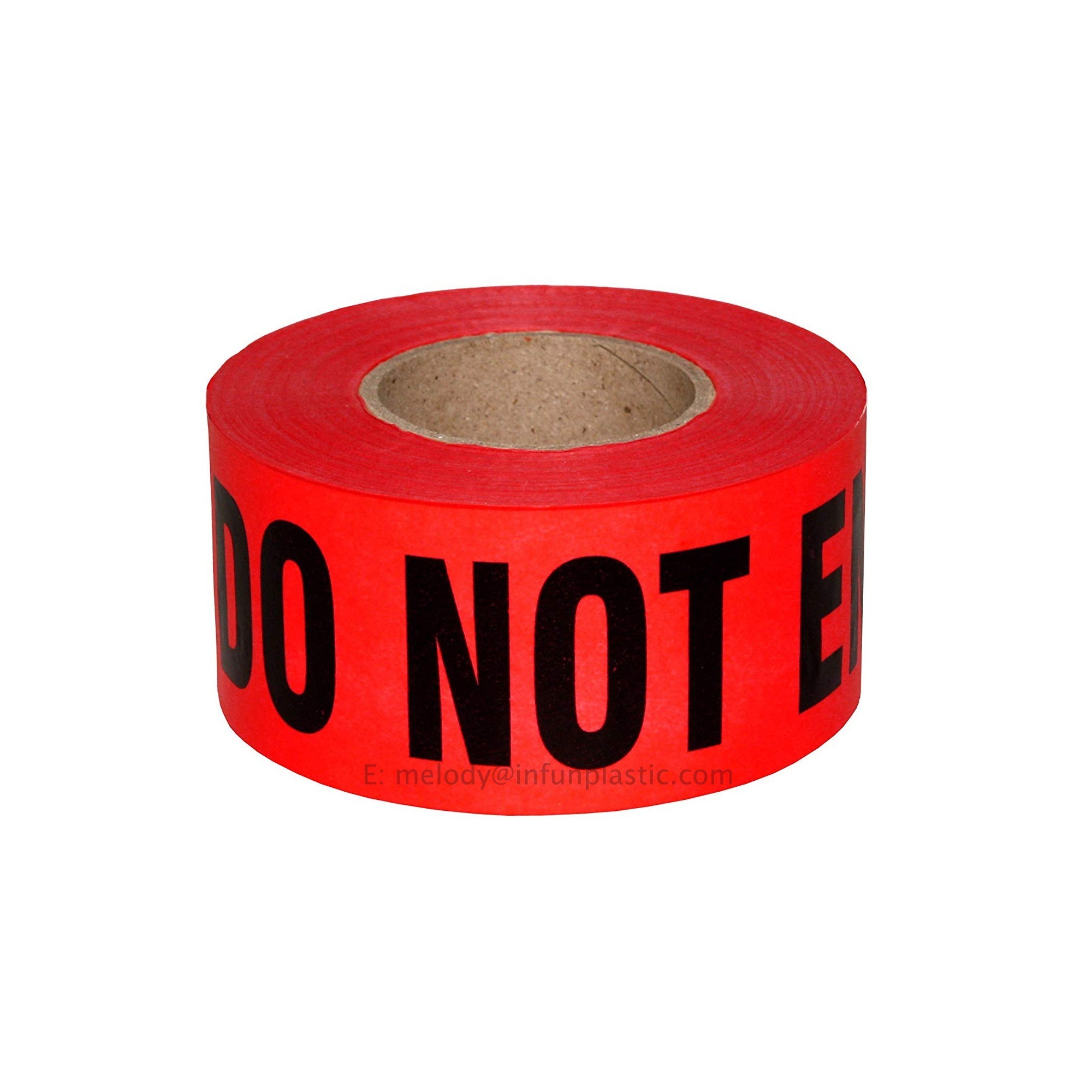 Cheap Barricade Caution Tape Non-adhesive Danger Warning Tape Do Not Cross Tape