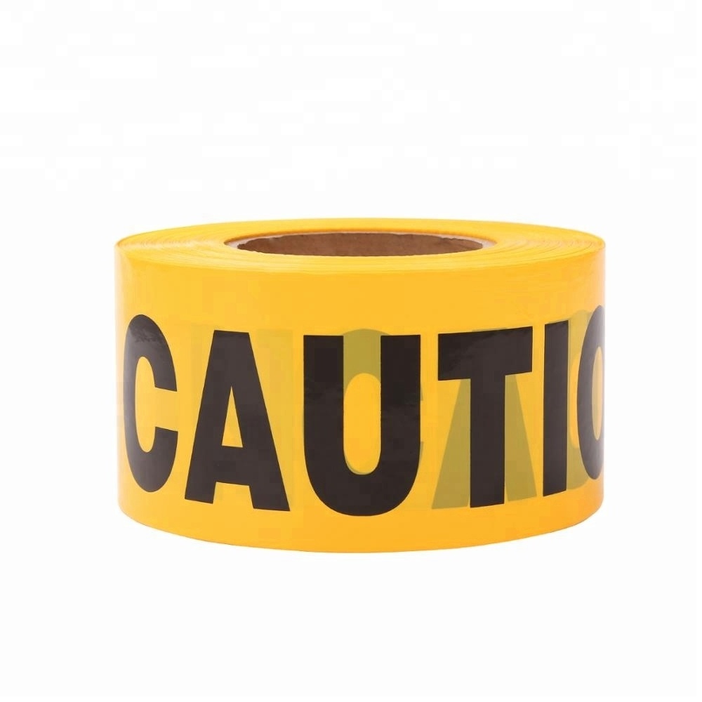 Cheap Barricade Caution Tape Non-adhesive Danger Warning Tape Do Not Cross Tape