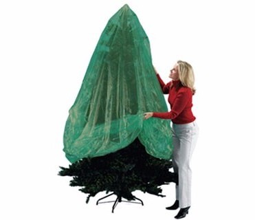 2024 New Design Christmas Tree Removal Bag 9-Feet Tall by 6-Feet Wide Tree Disposal Bag Large Clear Storage Bag