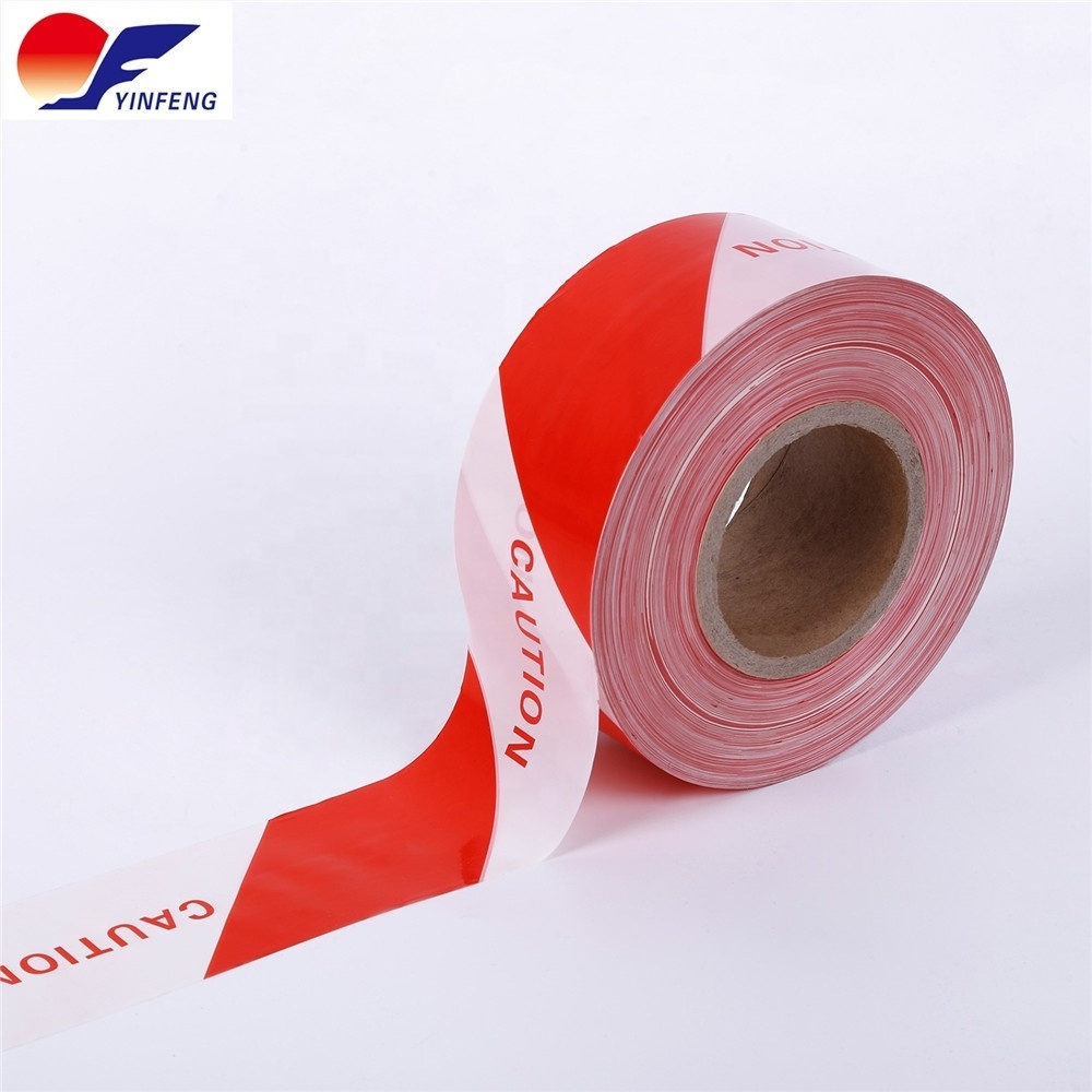 2024 New Design Impact Resistant Non-Adhesive Safety Warning Tape Caution Barricade Tape