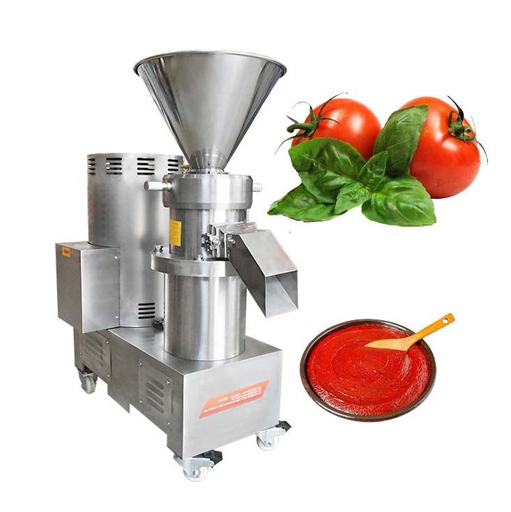 Industrial Commercial Wide Use Apple Onion Mashed Potato Ketchup Tahini Food Grinding Machine