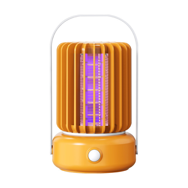 Rechargeable Battery Insect Lamp Led Camping Portable Electric Bug Zapper Trap UV Light Mosquito Killer Lamp