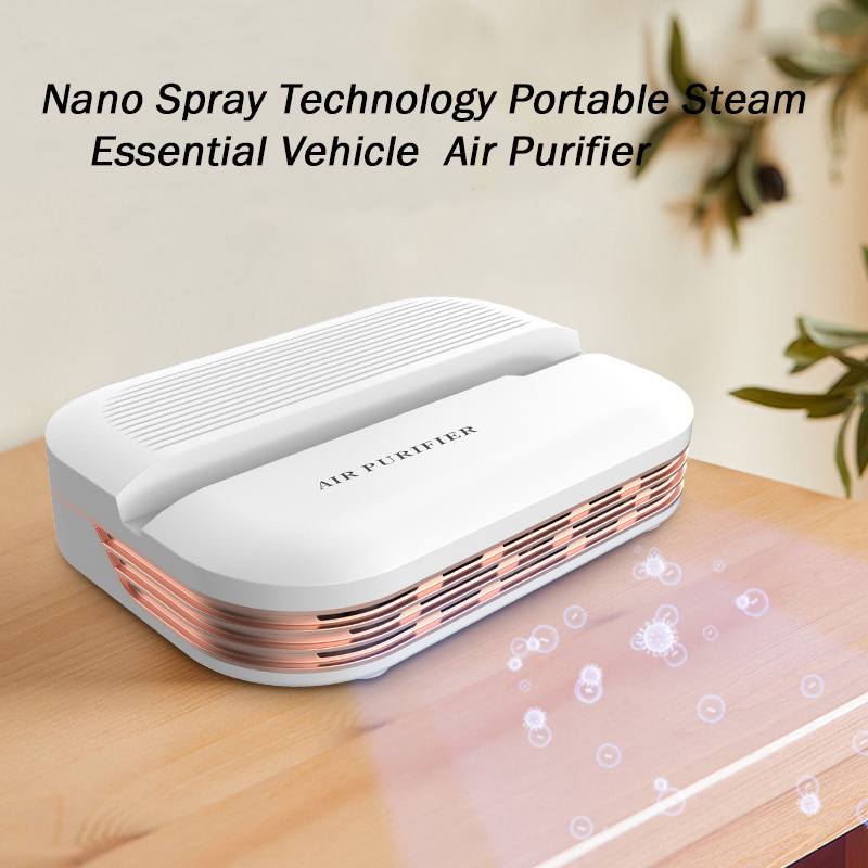 Air Conditioners Portable Air Cleaner Purifiers Eliminates Smoke & Odor for Traveling/Home/Office Use