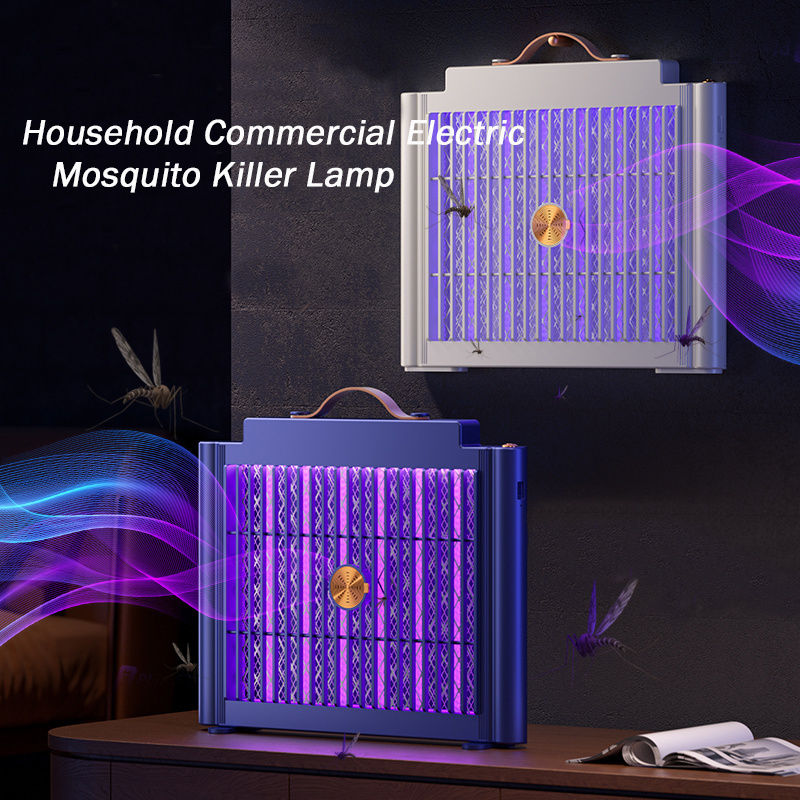 Household Commercial Electric Rechargeable Mosquito Fly Bug Zapper Aluminum Insect killer Mosquito lamp