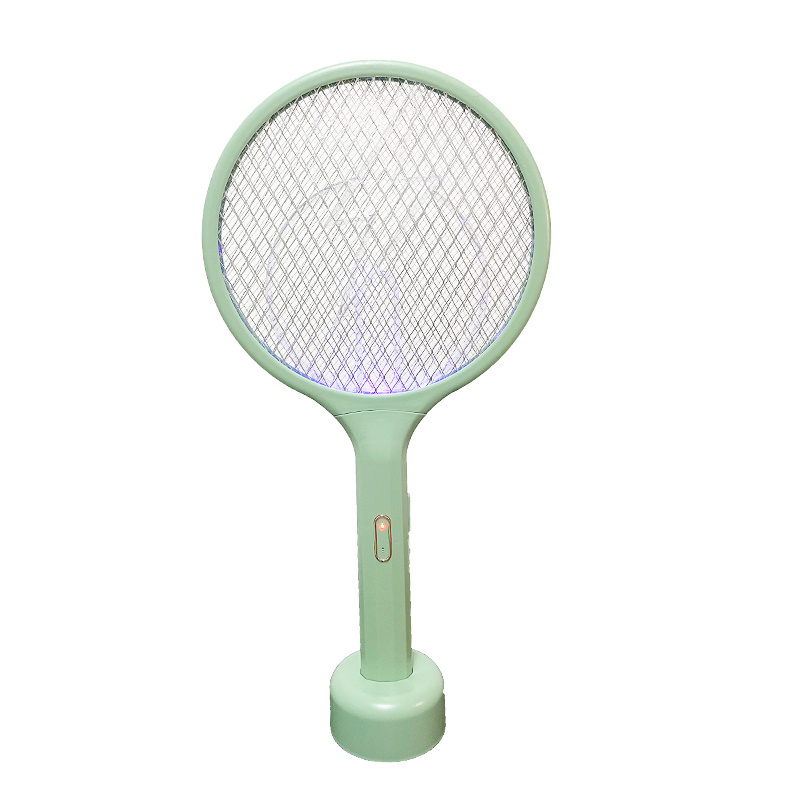 2 in 1 Bug Zapper, Mosquito Killer USB/Rechargeable Electric Fly Swatter Lamp & Racket