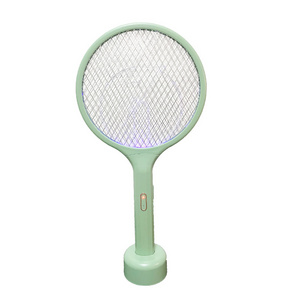 2 in 1 Bug Zapper, Mosquito Killer USB/Rechargeable Electric Fly Swatter Lamp & Racket