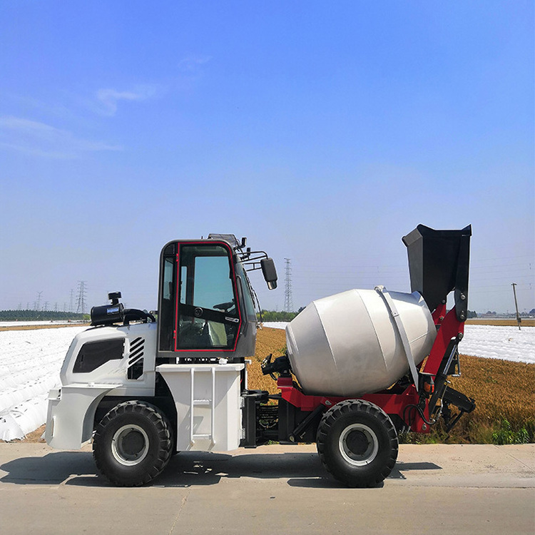 Low price concrete mixers self propelled concrete mixer self loader concrete mixer