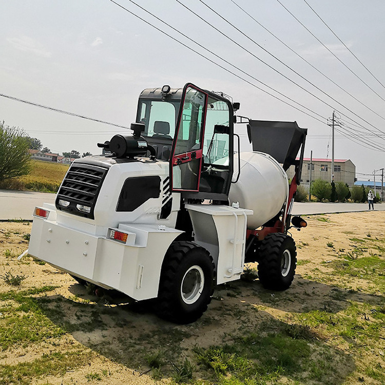 Low price concrete mixers self propelled concrete mixer self loader concrete mixer