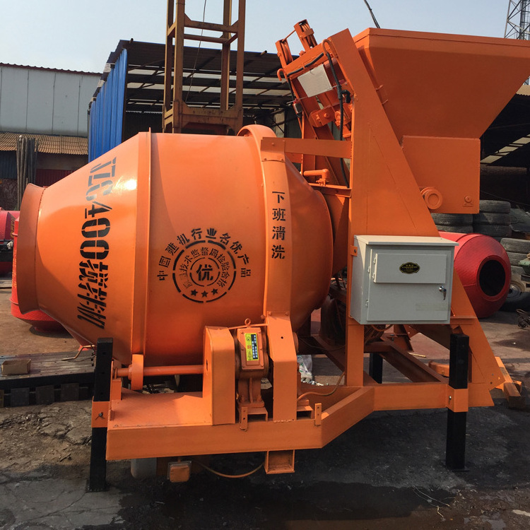 1 2 3 5 Yard Electric Portable Automatic Concrete Mixer With Lift