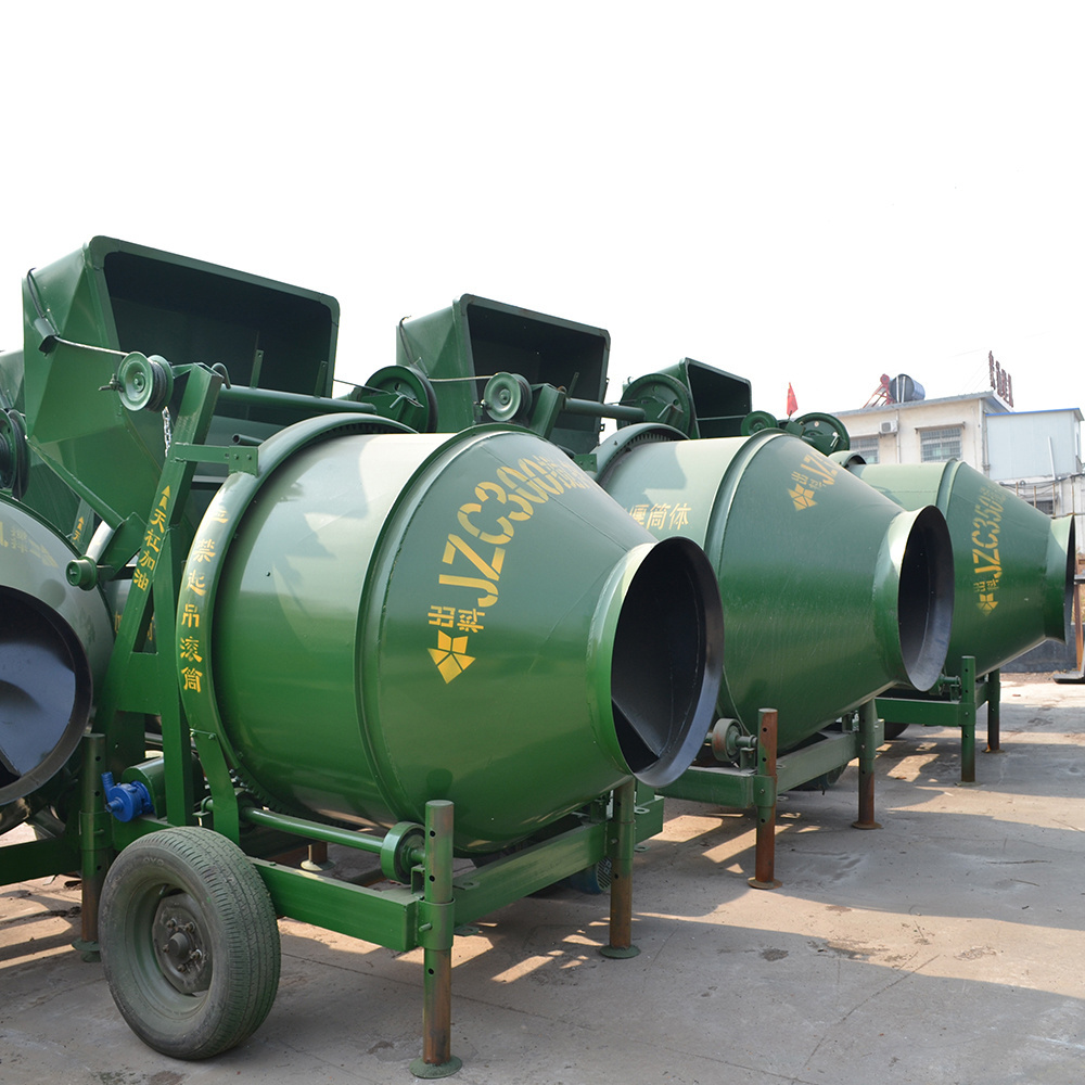 1 2 3 5 Yard Electric Portable Automatic Concrete Mixer With Lift