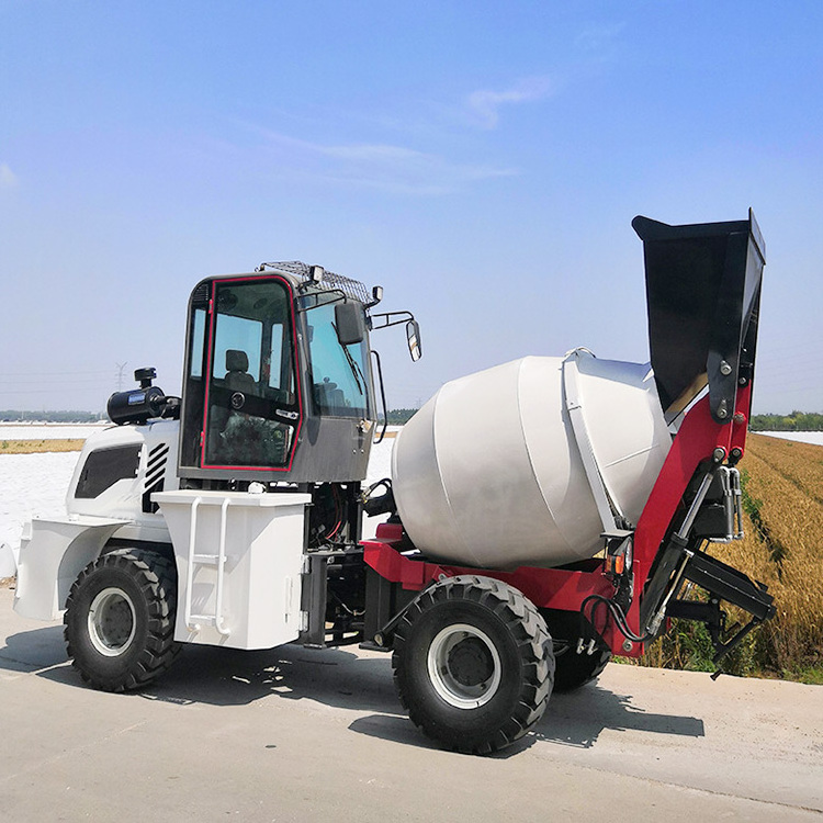 Low price concrete mixers self propelled concrete mixer self loader concrete mixer