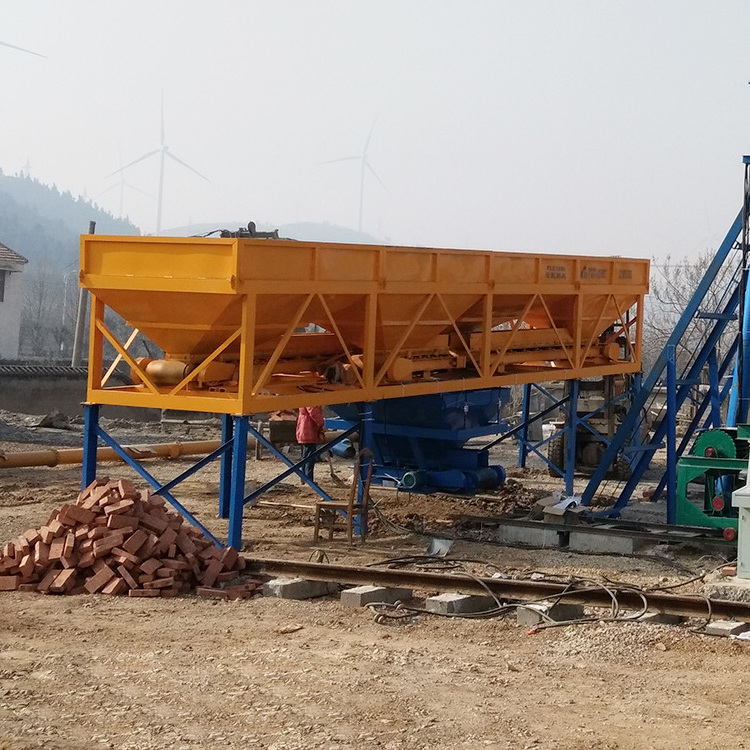 customizable rapid batching construction equipment concrete batching machine PLD1600 aggregate batcher