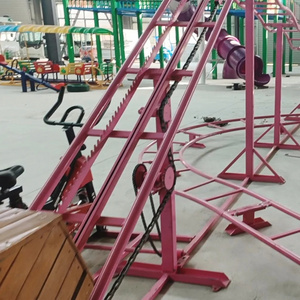 Unpowered parent-child entertainment ride roller coaster for sale