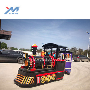 Carnival Outdoor Tourist Plans Small Electric Mini Adult Set Kids Rides Mall Wattman Amusement Park Trackless Train For Sale