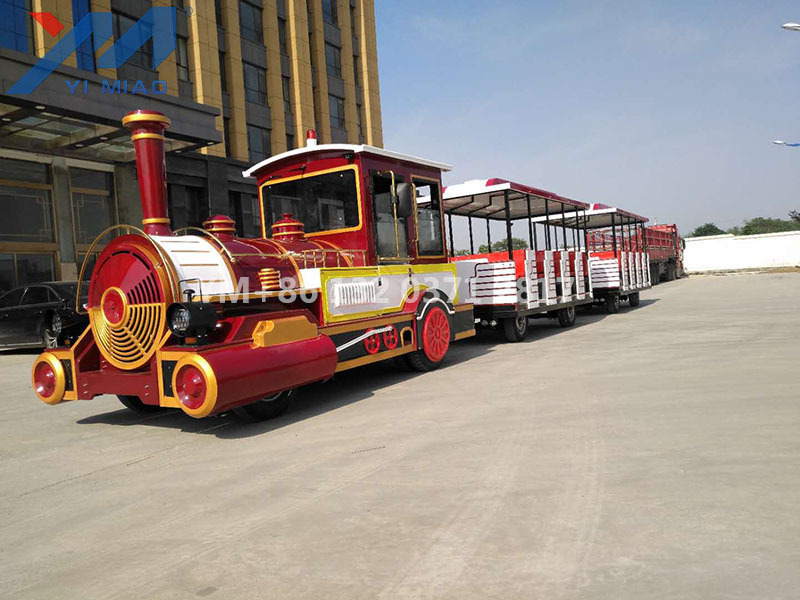 Theme Park Rides Trackless Barrel Train For Sale