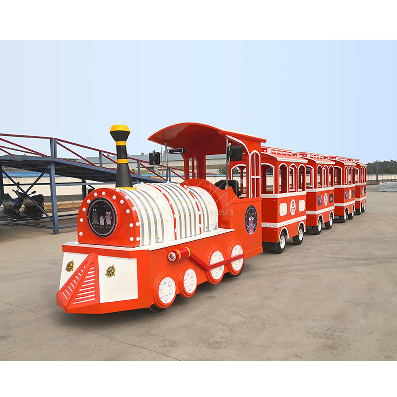 Kiddie Amusement Park Electric Train Manufacturer Children Shopping mall Trackless Tourist Train Rides