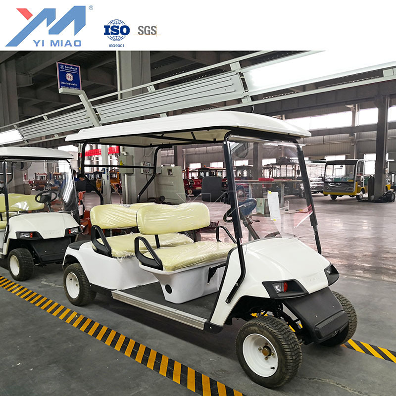 Popular mini electric golf cart Mini 4 seater 48V Tour Bus Tourist Shuttle Sightseeing Car golf buggy made in china