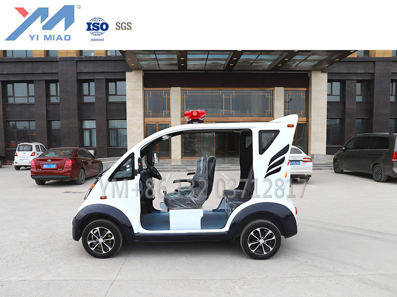 Yimiao Popular mini electric golf cart Mini 4 seater 48V  Tour Bus Tourist Shuttle Sightseeing Car golf buggy made in china