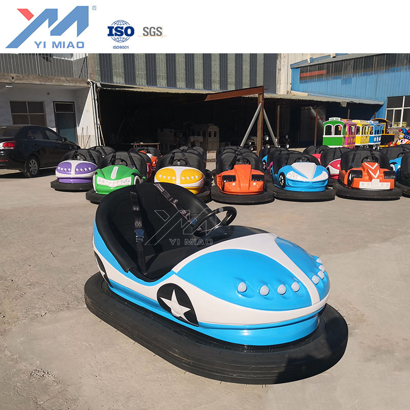 Fun fair  Amusement Park Ride on bumper cars adults