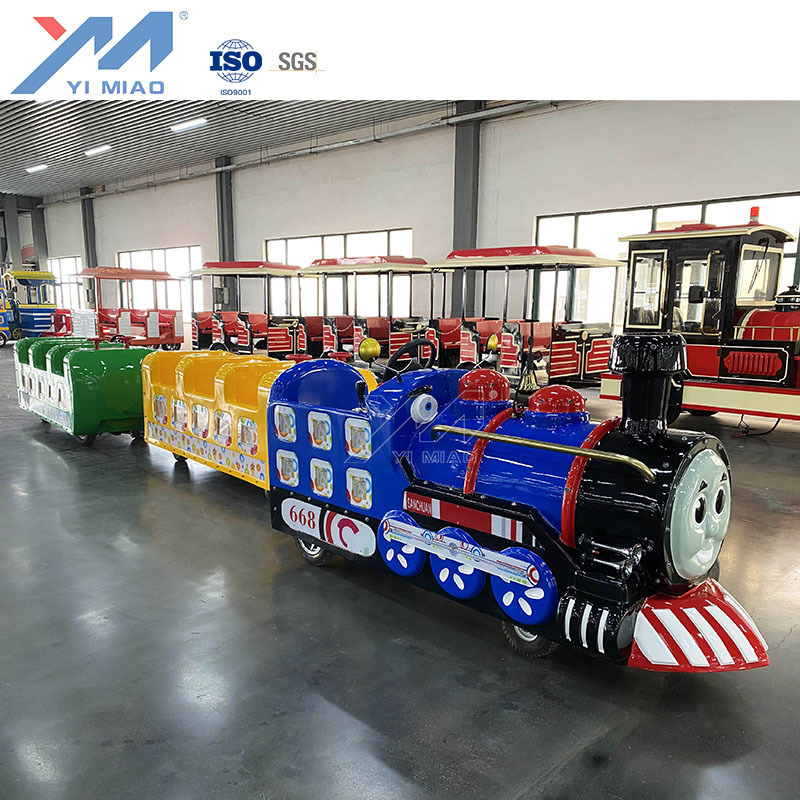 Amusement Park Mini Express Kids Ride Tourist Wattman Mall Indoor Electric Trackless Train Price For Sale