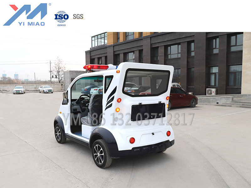 Yimiao Popular mini electric golf cart Mini 4 seater 48V  Tour Bus Tourist Shuttle Sightseeing Car golf buggy made in china