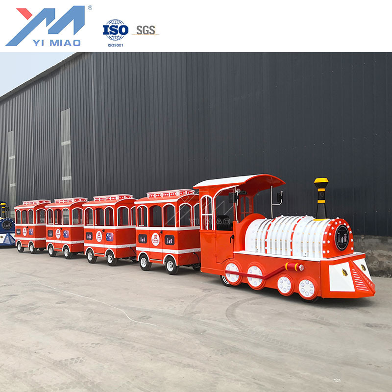 Kiddie Amusement Park Electric Train Manufacturer Children Shopping mall Trackless Tourist Train Rides