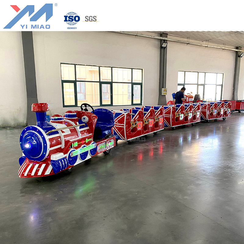 Amusement Park Mini Express Kids Ride Tourist Wattman Mall Indoor Electric Trackless Train Price For Sale