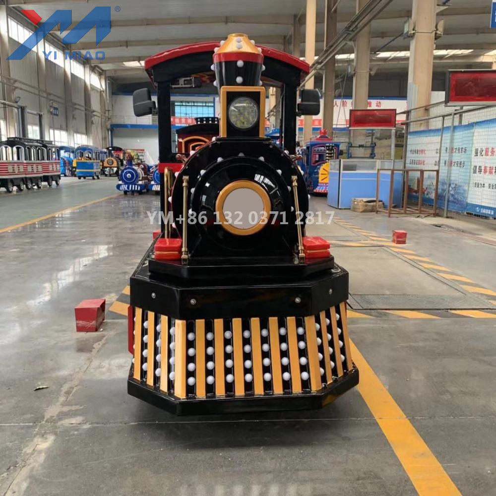 Carnival Outdoor Tourist Plans Small Electric Mini Adult Set Kids Rides Mall Wattman Amusement Park Trackless Train For Sale