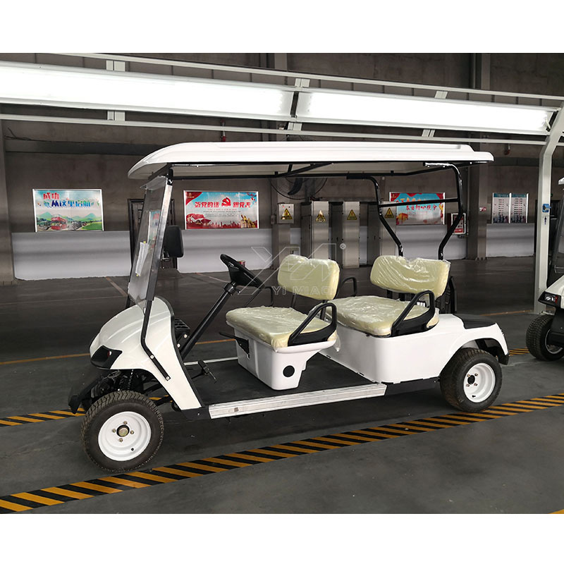 Popular mini electric golf cart Mini 4 seater 48V Tour Bus Tourist Shuttle Sightseeing Car golf buggy made in china