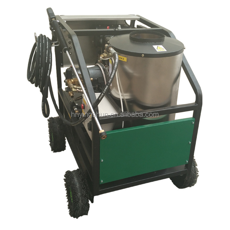 CE new mobile diesel 30 bar steam , 200 bar hot water, 50 bar industrial steam cleaner price for sale