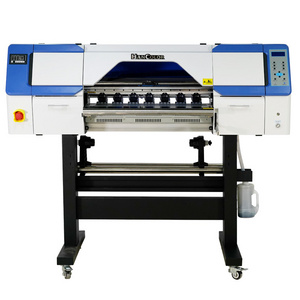 Set Heat Transfer T Shirt Textile Printing Machine Digital Quick Print 60cm DTF i3200 heand  Printer for t-shirt printing