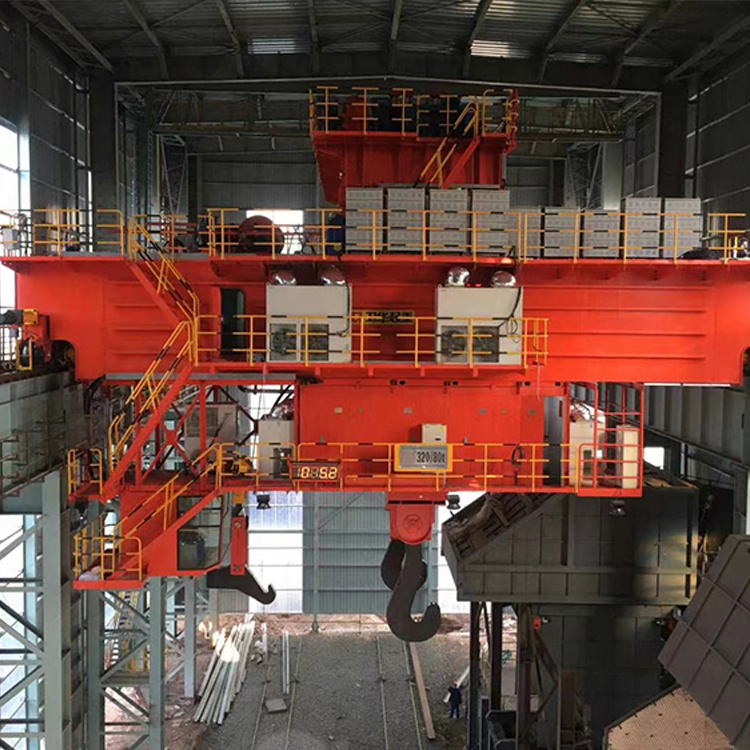 Customized Double Girder Bridge Crane 5 Ton 10 Ton 20 Ton 30 Ton 40-50t 80 Ton Overhead Crane for Workshop