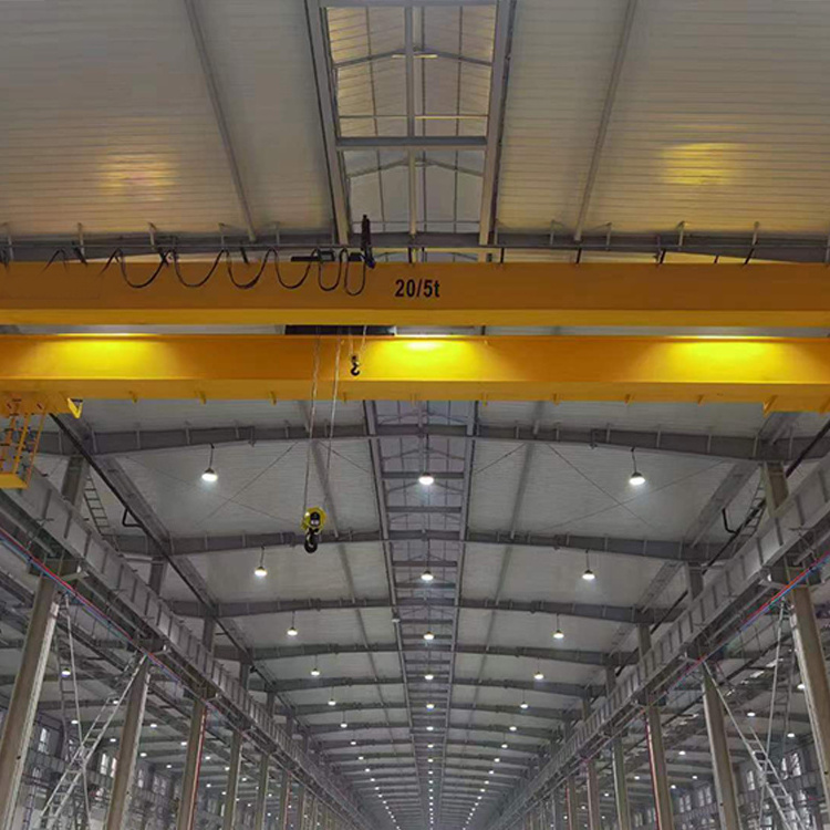 Customized Double Girder Bridge Crane 5 Ton 10 Ton 20 Ton 30 Ton 40-50t 80 Ton Overhead Crane for Workshop