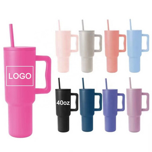 2024 Hot Selling 30oz 40oz Tumbler H3.0 With Handle And Straw Lid Adventure Custom Logo Stainless Steel Vacuum Mug