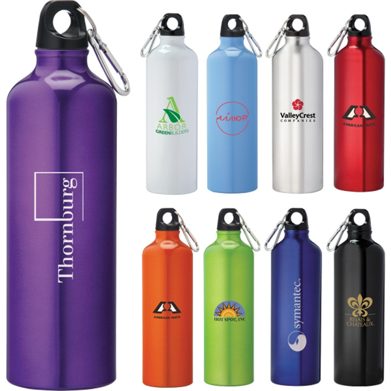 Customized outdoor sport aluminum water bottle for promotion