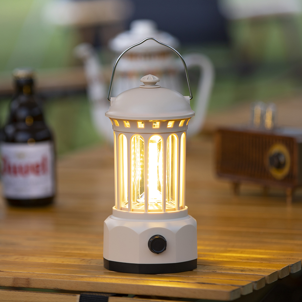 Battery Operated LED Emergency Light Camping Lights Outdoor Rechargeable Retro Lantern Led Camp Lights