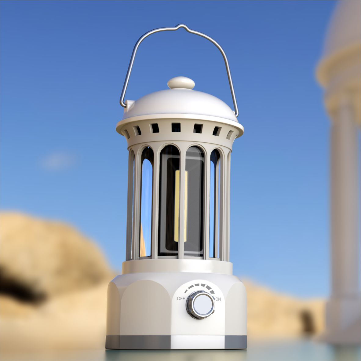 Battery Operated LED Emergency Light Camping Lights Outdoor Rechargeable Retro Lantern Led Camp Lights