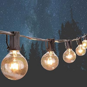 Outdoor Solar string light  LED Waterproof Solar Powered Patio Lights with Vintage Bulbs for garden wedding party decor yard lam