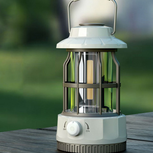 Hot Sales Portable Rechargeable Camping Lantern With Type-C And USB Charger Ports Camp Light