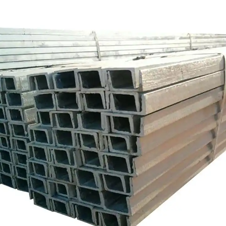 Customizable Cold Rolled Galvanized U Shape Beam Steel Purlin Channel Bars Metal Structural Profile Steel U Type Channel Steel