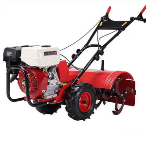 agricultural machinery equipment diesel cultivator motocultor two wheel gasoline power mini tiller 9 hp walking tractor