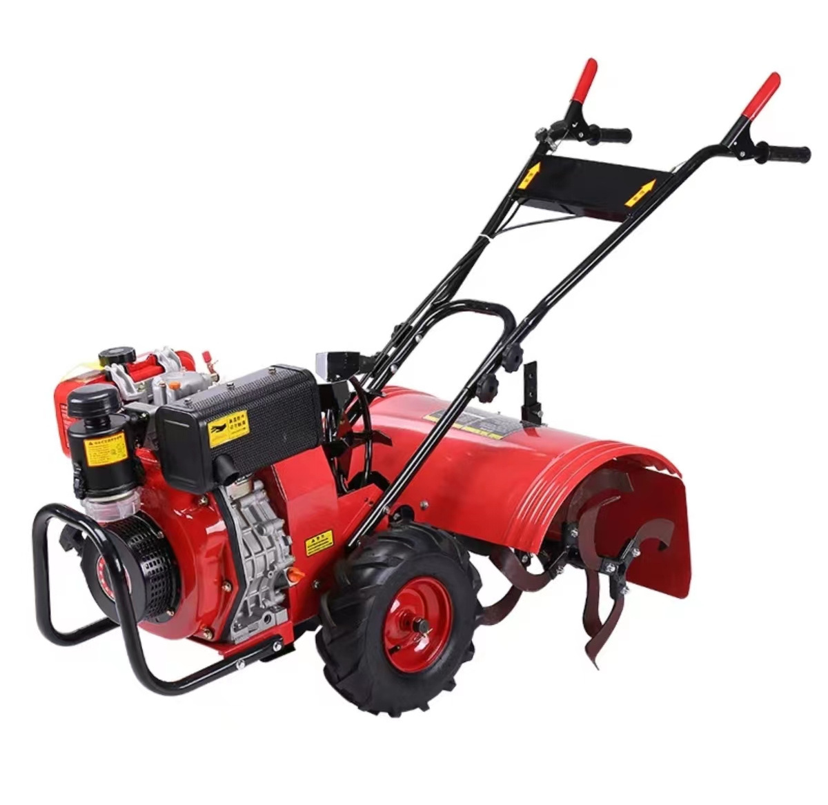 agricultural machinery equipment diesel cultivator motocultor two wheel gasoline power mini tiller 9 hp walking tractor