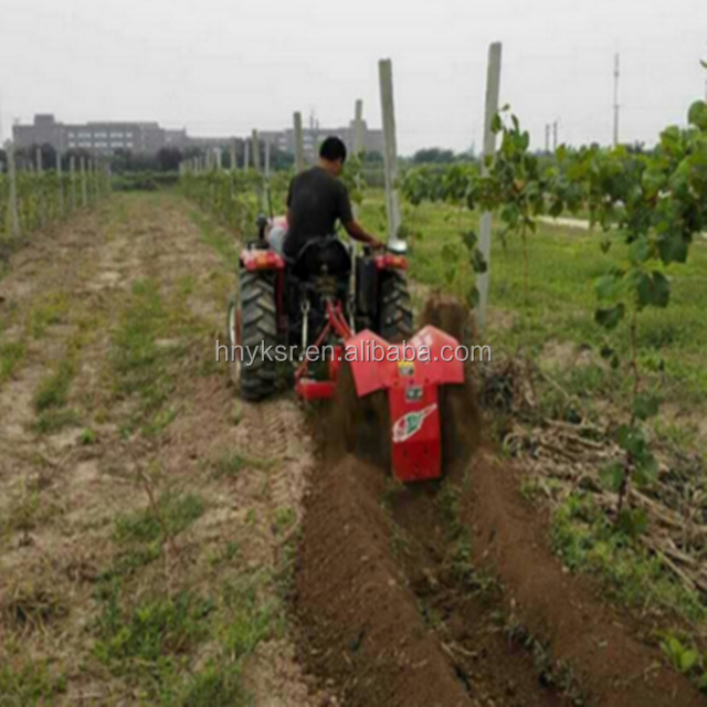 New Condition tractor post hole digger/Tractor mounted trencher ditch digger/ Farm tractor mounted ditching machine