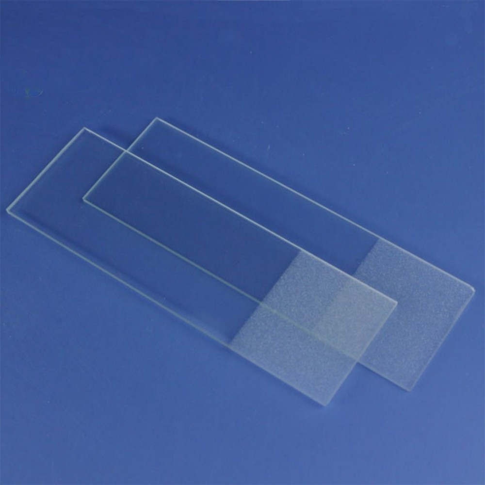 7102 glass slide cut edges lab microscope slides to make prepared slide with 50 pcs and 72 pcs/ box