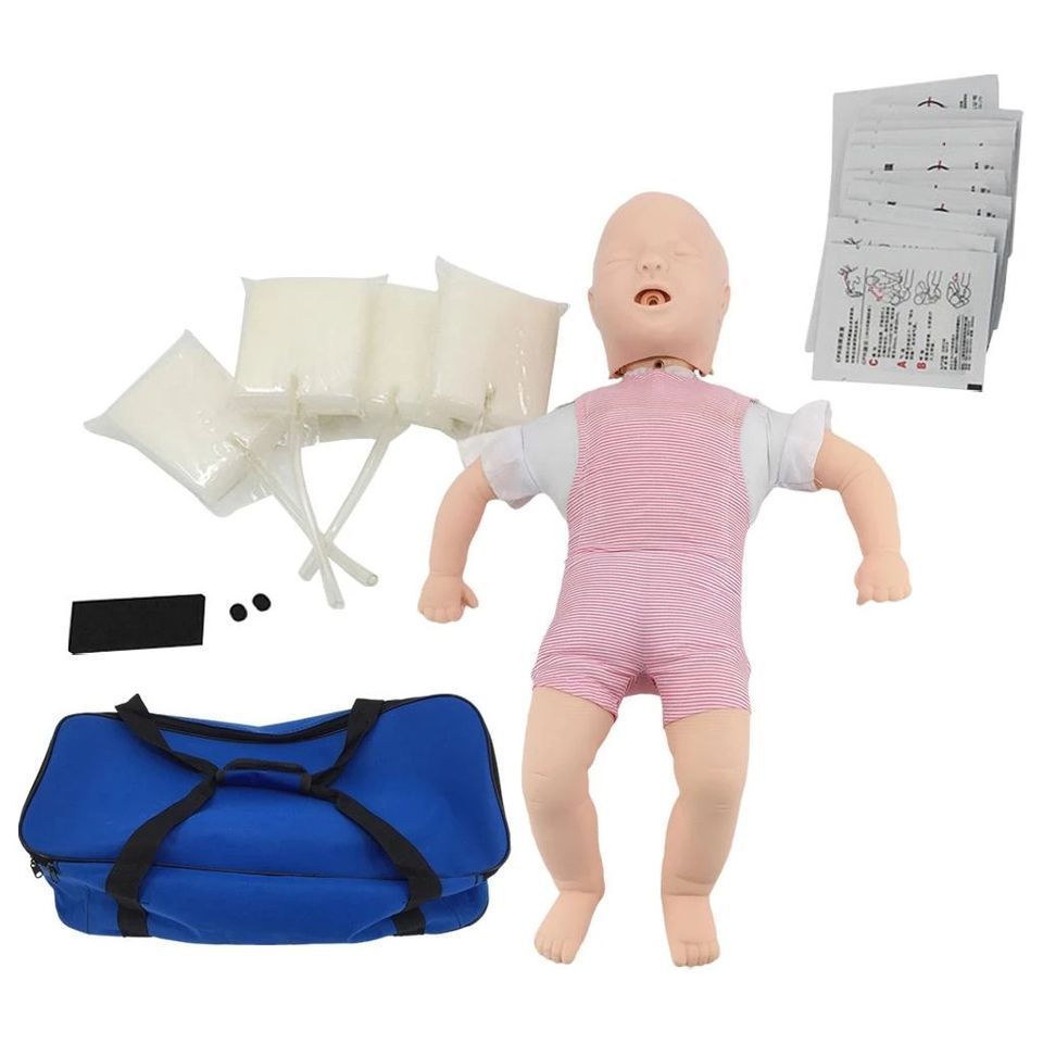 Medical Science Teaching Resource CPR Manikin for Nursing Training Infant Airway Obstruction Model