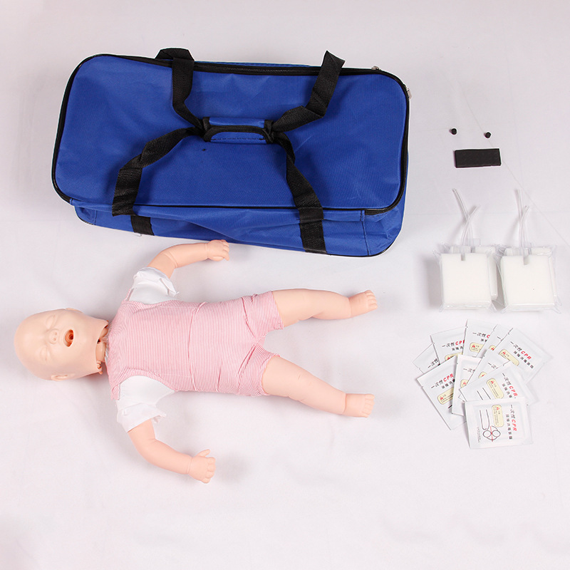 Medical science CPR 150 Baby First Aid Training Doll Infant CPR and Airway Obstruction Training Manikin Model