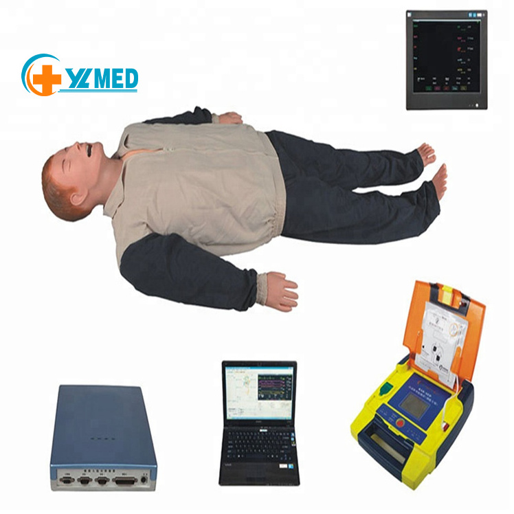 Medical science medical CPR simulator first aid training model human body cardiopulmonary resuscitation model