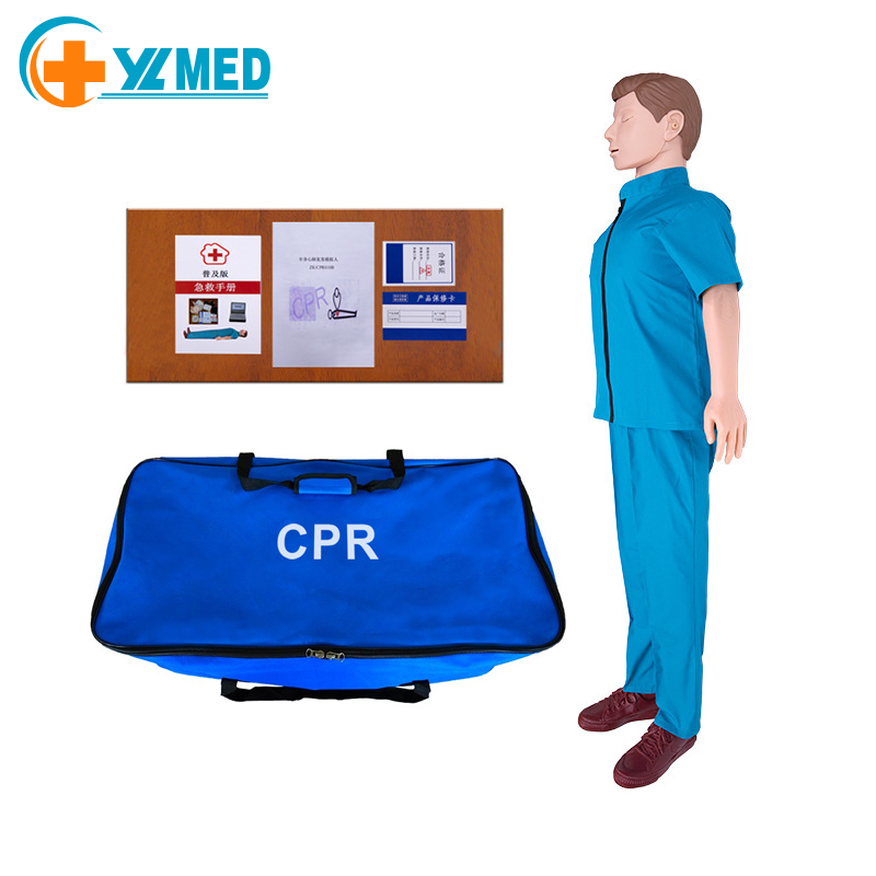 Medical Teaching half-body High Simulation Nursing Skills Training Standard CPR Manikin Dummy